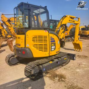 Excavatrice sur chenilles Komatsu 40 d'occasion, marque japonaise d'origine, 4 tonnes, mini-excavatrice sur chenilles d'occasion - Product Image 6