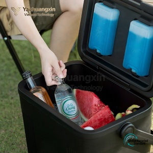 Rockbrook Rotomolded <b>Cooler</b> <b>Box</b> Square Insulated Outdoor Camping Portable Storage Container PP Material Modern Design - Product Image 3