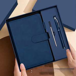 Coffret Cadeau d'Entreprise Magnétique de Luxe : Carnet, Stylo et Bouteille d'Eau – Articles Promotionnels de Noël Personnalisables pour Conférences et Événements (Vente en Gros) - Product Image 1