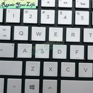 Tastiera di Ricambio Argento per Laptop <span class=keywords><strong>HP</strong></span> Spectre 13-3000/13t-3000 743897-001 Layout US/UK con Retroilluminazione - Product Image 3