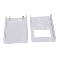 Amplificateurs de puissance professionnels Fournitures d'équipement électrique Personnalisation Extrusion Profil en aluminium Boîtier de batterie fendu