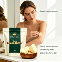 Beurre de cacao cru ETRUN ALISA, marque privée, 100% pur, non raffiné et cru, pour la fabrication de produits DIY, nourrit et hydrate la peau et les cheveux