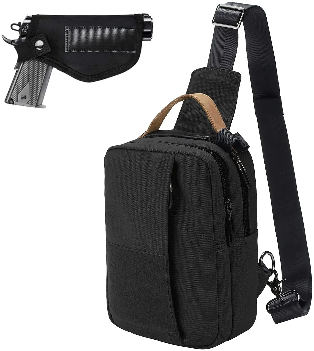 FREE SAMPLE Training Concealed Carry Sling Bag Holster Hand