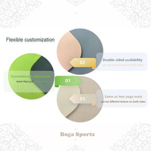 Tapis de <span class=keywords><strong>yoga</strong></span> en Tpe imprimés sur mesure et écologiques, ensemble de tapis de <span class=keywords><strong>yoga</strong></span> épais pour la gym avec logo, tapis de <span class=keywords><strong>yoga</strong></span> antidérapants pour le voyage - Product Image 2