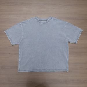 Camiseta de Hombre con Logotipo Estampado, Estilo Hip Hop, Corte Holgado, Algodón, Diseño Personalizado - Product Image 2