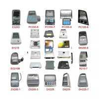 Rakitan Layar Monitor Excavator 7834-70-6002 untuk Panel Dasbor Kobelco SK200-8 Layar LCD Suku Cadang Mesin Konstruksi