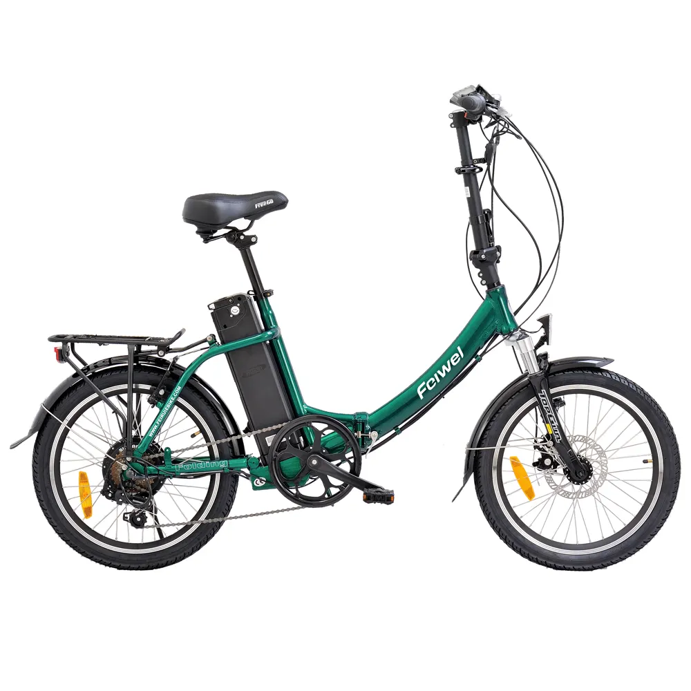 Mini bicicleta elétrica dobrável, mini bicicleta elétrica dobrável para vendas, energia verde, 20 polegadas, melhor venda de bicicleta