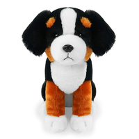 Peluche réaliste Berger Berner, chiot en peluche doux, styles assis et couché, cadeau pour enfants, OEM personnalisé