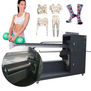 New technology 3d seamless fabric digital socks printer