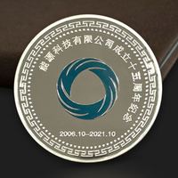 Logo promotionnel de taille personnalisée, pièces de défi ange en laiton argent or 40mm pièces de monnaie en euros personnalisées pièce de métal commémorative/