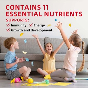 Gomitas multivitamínicas vegetarianas <span class=keywords><strong>de</strong></span> energía diaria <span class=keywords><strong>de</strong></span> fábrica OEM <span class=keywords><strong>para</strong></span> adolescentes, vitaminas <span class=keywords><strong>C</strong></span> E B con sabor a frutas, 150 <span class=keywords><strong>c</strong></span>ápsulas - Product Image 2