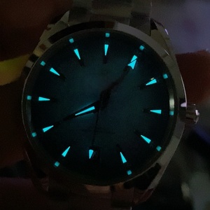 นาฬิกาข้อมือผู้ชายหรูหราจับเวลาการเคลื่อนไหว8900เครื่องจับเวลาแบบ Super vsf Aqua Terra worldtimer - Product Image 3