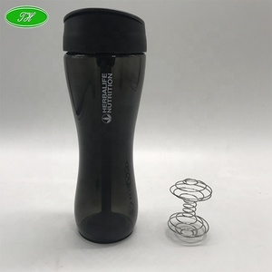 BPAフリープラスチックオリーブ接着剤スポーツブレンダープロテインシェーカーボトル - Product Image 3