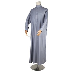 Moda <span class=keywords><strong>Alharamain</strong></span> Gamis Kaftan Qatari Jubah Abaya Jalabya Thobe Ramadan Eid ropa musulmana tradicional para hombre - Product Image 1