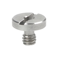 Rvs Zwart Verborgen Camera Montage Inch Size Socket Camera Statief Mount 1 4 Quick Release D Ring Schroef