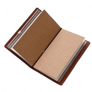 Set de Regalo de Cuaderno Escolar con Logotipo Personalizado, Correa, Bolígrafo, Cuaderno de Cuero, Papelería, Diario de Viaje A6 - Product Image 3