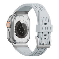 Bracelet de montre RYB à plusieurs trous pour Apple Watch Ultra 3 2 1 49 mm / Series 11 10 46 mm / 9 8 7 45 mm