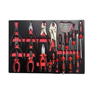 Set Professionale di 352 Utensili Meccanici con 5 Vassoi in Schiuma EVA in Fibra di Carbonio per Cassetti e Armadietti, per Riparazioni <span class=keywords><strong>Auto</strong></span> - Product Image 4