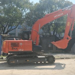 Excavatrice sur chenilles Hitachi 12 tonnes d'occasion à moteur d'origine Hitachi ZX120 de grande performance sur Offre Spéciale - Product Image 3