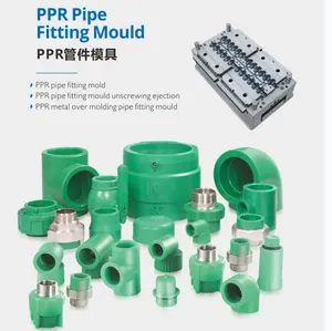 plastic PPR eblow/ TEE/coupling joint pipe fitting mold Pvc Ball Valve Pipe Fitting Mould bridge bend injection molding
