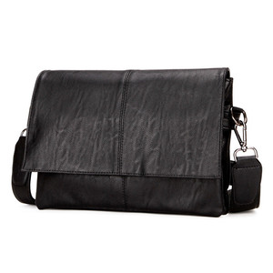 Wholesale Fashion Business Man PU Leather <strong>Bag</strong> <strong>Small</strong> MOQ Custom Logo <strong>Side</strong> <strong>Bag</strong> - Product Image 3