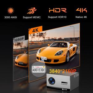 Proiettore 4K Nativo 3840x2160 Everycom Cinelux 3000ANSI Ultra Luminoso FLED Smart con Auto Focus e Correzione Trapezoidale per Home Theater Cinema 4K - Product Image 2