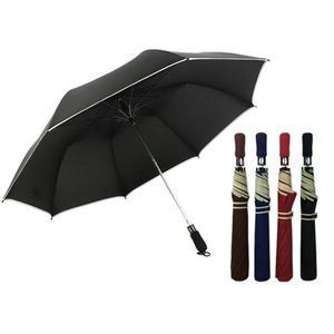 Wholesale Branded Pongee Golf Umbrella With Full Body Cover Large Automatic Dual-<b>Fold</b> for Travel and Business - Product Image 1