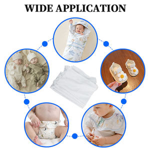 בד רך ושקט עם סקוץ' לחיתולים, חיתולי תינוקות, סינרים, גליל סקוץ' רך 160 ס\\\"מ - Product Image 6