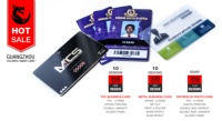 Tarjetas de PVC Blancas CLFi para Negocios, Gran Venta 2026, CLF-C260316, Chip NTAG213, Imprimibles por Dos Veces, Superficie Mate, Control de Acceso NFC RFID