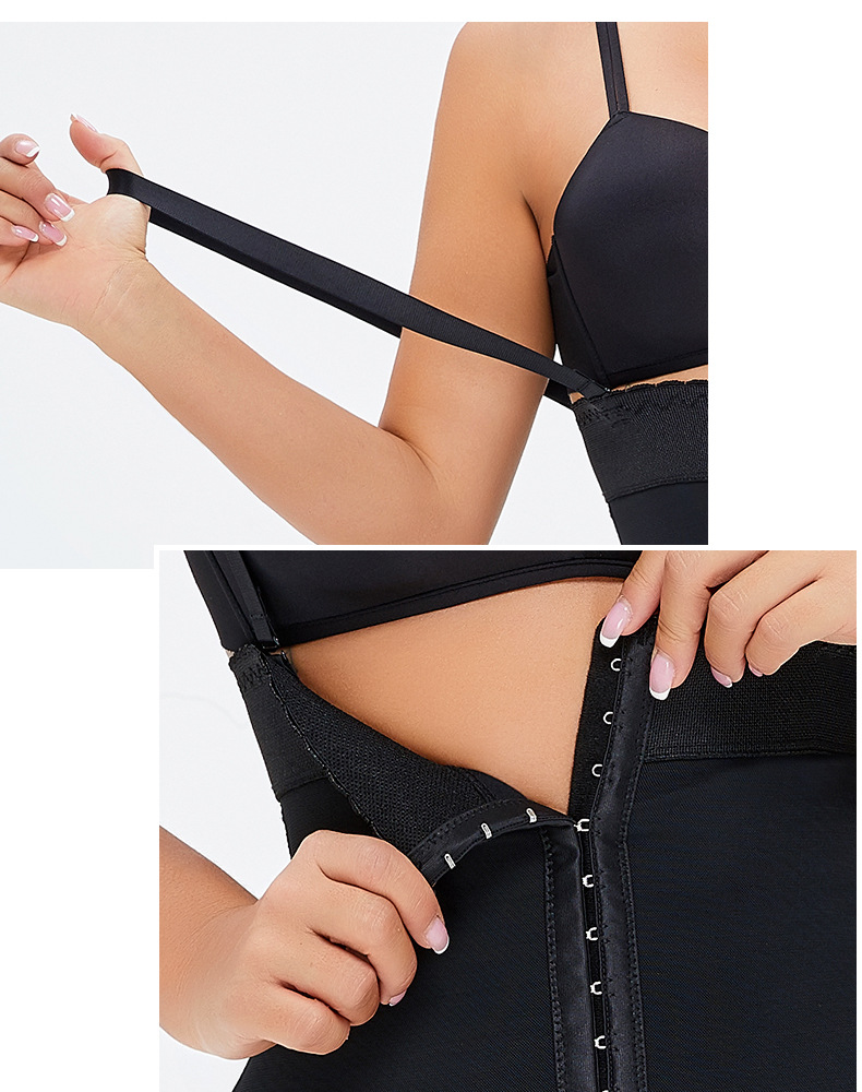 Generic Gaine amincissante contrôle pour ventre plat - Noir - Prix pas cher | SN