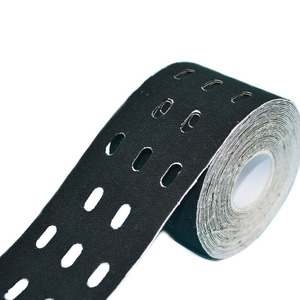 Cinta muscular deportiva para acupuntura, resistente al agua, 5cm de ancho, para alivio del dolor, terapia de punzón cruzado elástica, kinesiología, Color Rojo - Product Image 2