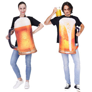 Disfraz de cerveza unisex, camiseta de cosplay de Halloween, <span class=keywords><strong>disfraces</strong></span> <span class=keywords><strong>divertidos</strong></span> para <span class=keywords><strong>parejas</strong></span> de Oktoberfest - Product Image 3