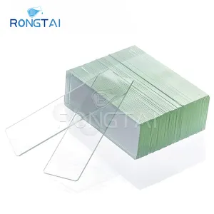 Производитель стеклянных слайдов RONGTAI, Гидрофобный микроскоп, Китай, 7101, 7102, 7105, 7107, 7109 стекло, слайд