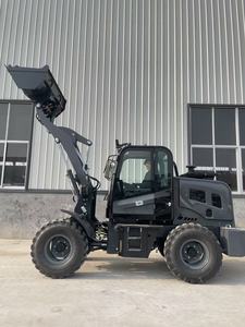 1,2-тонный шарнирно-сочлененный колесный погрузчик 4x4 для работы в любых условиях |   Задний поворот + Трехсекционная мачта + Дизельный двигатель (сертификат CE) - Product Image 2