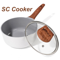 Pot à lait de haute qualité Offre Spéciale ustensiles de cuisine antiadhésifs coulée sous pression poignée en bakélite en aluminium casserole antiadhésive