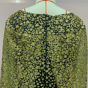 批发网眼女孩女装女装晚礼服母女派对礼服 - Product Image 3