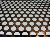 Tôle perforée en laiton, cuivre et bronze phosphoreux pour filtration, couleur vive, certifiée ISO9001 ROHS, taille personnalisée, livraison gratuite
