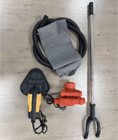 Ponceuse portative compacte pour bords de sol en béton, machine de polissage et de finition du ciment
