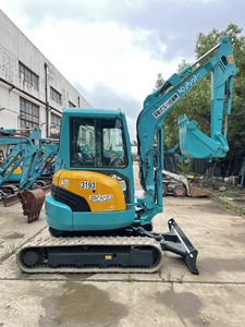 Mini-excavatrice Kubota U35S d'occasion, 3,5 tonnes, sans queue, très demandée, excavatrice hydraulique japonaise d'origine, idéale pour les travaux de canalisation. - Product Image 1
