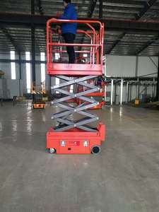 वेंडी जी14 1000 किलोग्राम स्व-चालित हाइड्रोलिक कैंची उठाने मंच 15 मीटर कैंची लिफ्ट - Product Image 2