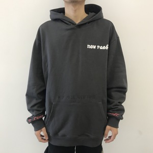 YKH <span class=keywords><strong>400</strong></span> GSM poids lourd couleur Logo personnalisé blanc plaine vêtements de course nouvelle conception sweats à capuche hommes sweats à capuche - Product Image 2