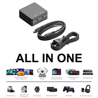 Adaptor Daya USB C PD 100W Charger Tipe C dengan 2 Port Pengisian Daya 65W dan 45W