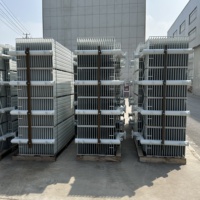 Radiador de transformador tipo placa con aletas TEM, modelo de refrigeración por inmersión en aceite PC PG, ancho de panel de 480-535 mm, fase única, alta calidad, CN