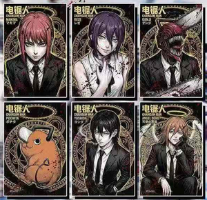 การ์ดสะสมลายตัวละครอนิเมะ <span class=keywords><strong>Chainsaw</strong></span> <span class=keywords><strong>Man</strong></span> A6 ของ Wholesale <span class=keywords><strong>Chainsaw</strong></span> Mans ทำจากกระดาษสี เหมาะสำหรับเป็นของเล่นสะสม ของขวัญสำหรับเด็กและนักสะสม - Product Image 5