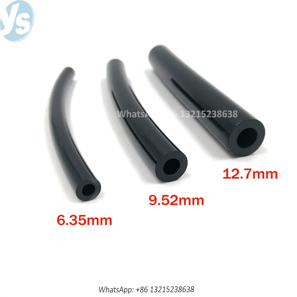 Manguera de aire para sistema de nebulización, tubo neumático de nailon resistente y Flexible de alta presión, color negro, 1/4 pulgadas, 1 YS, precio al por mayor