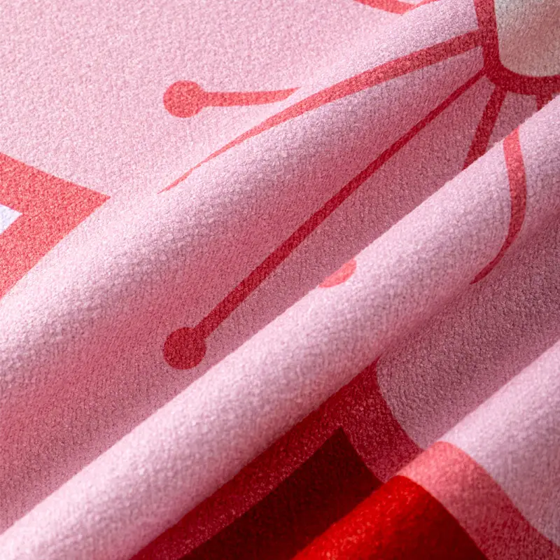 Personalizado DIY impresión Tie Dye Fitness tela reciclada caliente Mat gamuza microfibra Yoga Mat antideslizante Yoga toalla con bolsa bolsillo de la esquina