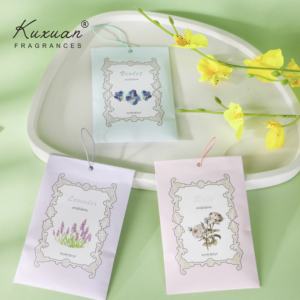 Nouvelle arrivée de perles parfumées tissées 8g Sac de sachets parfumés parfumés pour assainisseur d'air de voiture personnalisé - Product Image 6