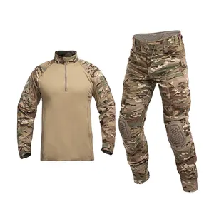 SIVI New Tactical G4 Frog Suit CS Waterproof G4 Shirt Pants Uniform Set Hunting Clothes With Elbow Knee Pads