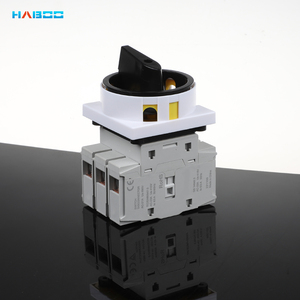 Haboo 3P 4P 690V 16/20/32/40/63/80/100A isolator chuyển ổ khóa ngắt kết nối Selector với ON-OFF Bảng điều khiển công suất - Product Image 2