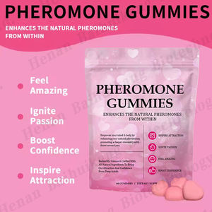 Gelişmiş cazibe ve güven için <span class=keywords><strong>vitamin</strong></span> feromon Gummies zengin orijinal feromon Gummies - Product Image 2